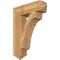 Ekena Millwork Legacy Arts & Crafts Rough Sawn Bracket, Western Red Cedar, 6"W x 24"D x 32"H BKT06X24X32LEC03RWR - alternate 1